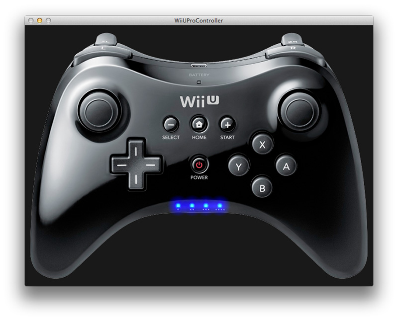 Wii U Pro Controller OSX